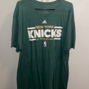 Men's Adidas NY Knicks St. Patrick's Day Tee XXL